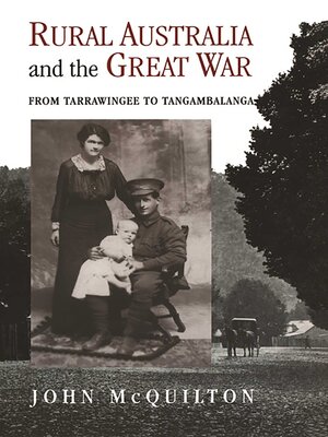 cover image of Rural Australia and the Great War